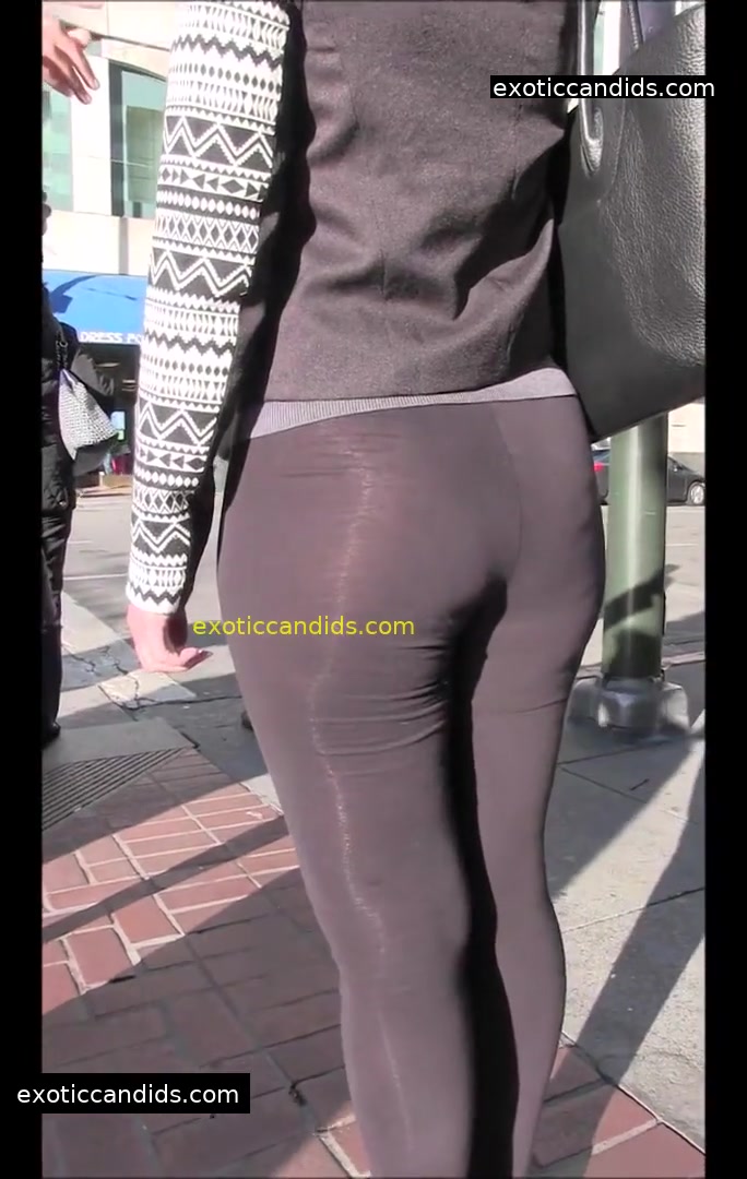 Indian beauty see through candid ass