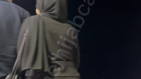 Horny hijabi Candid Ass